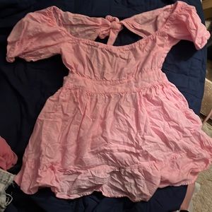 Pink dress